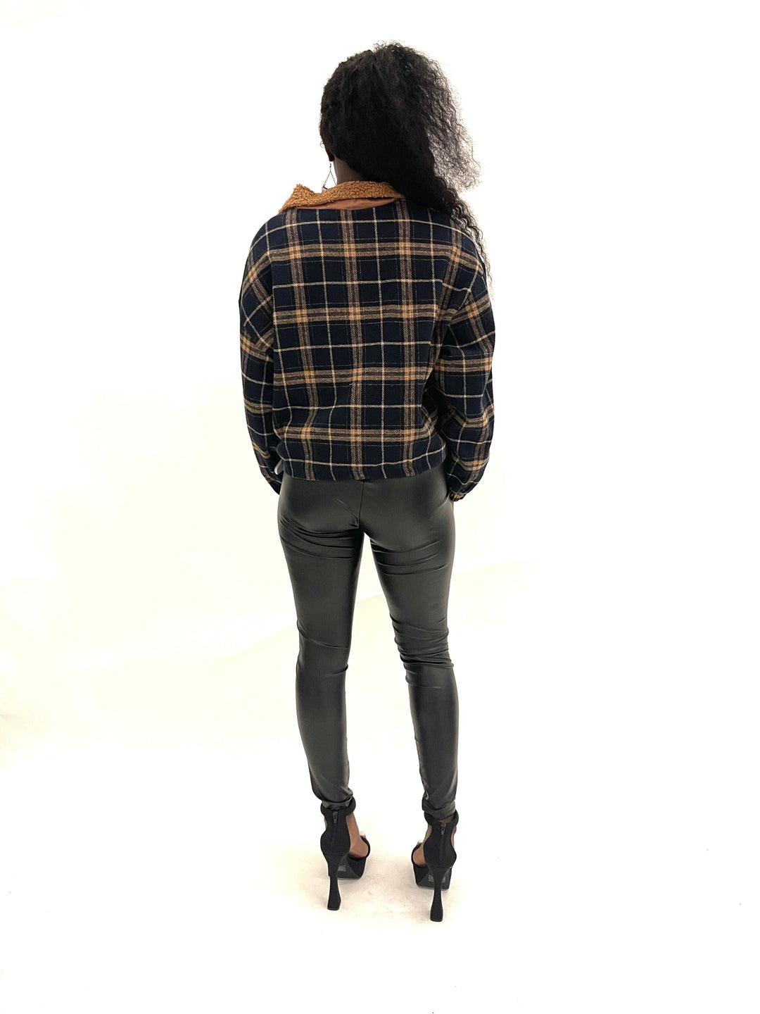 Black Plaid Jacket