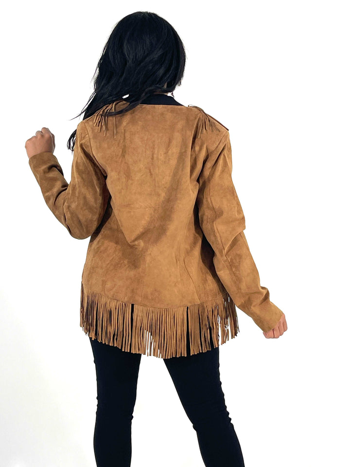 Brown Tassel Jacket