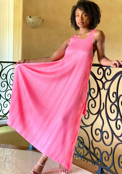 Beulah Pleated Dress – SASSYN Designer Boutique