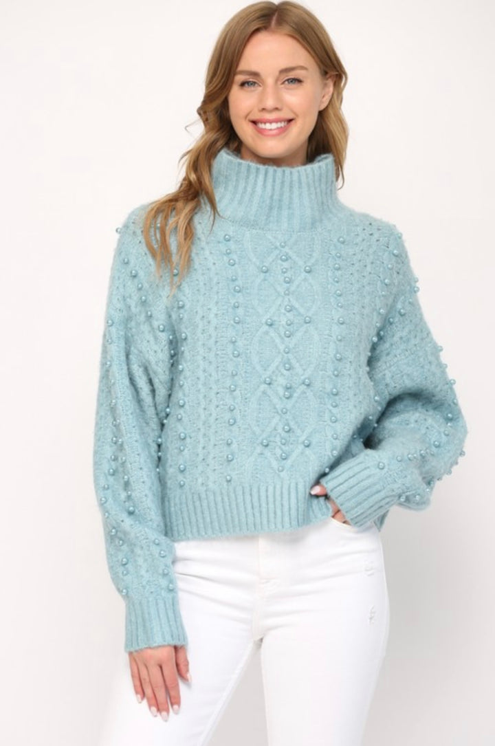 Pearl Blue Sweater