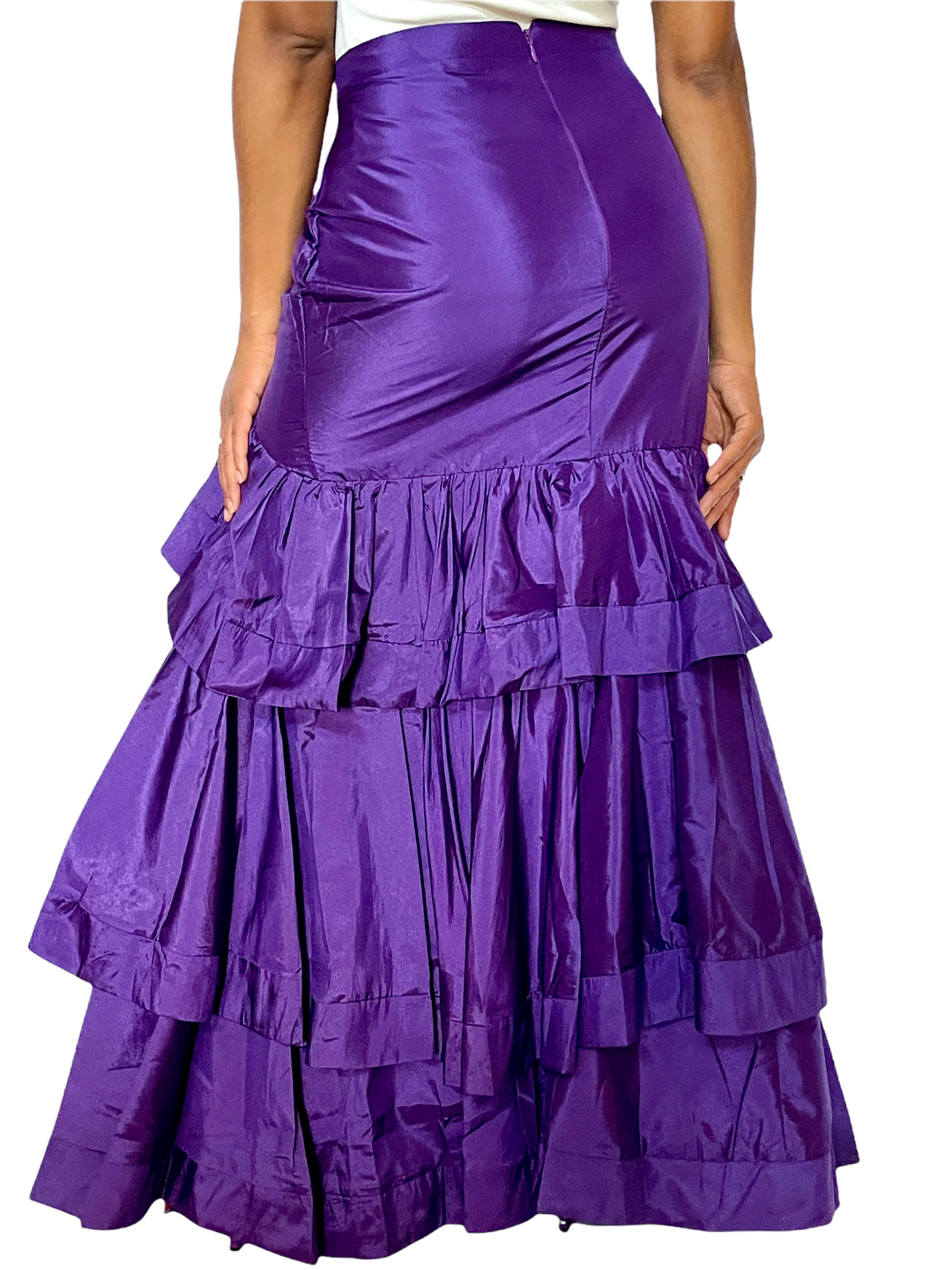 Purple Flare Skirt