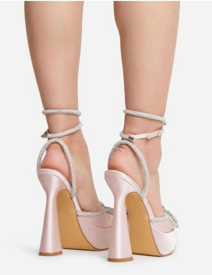 Pink Designer Womens Heel