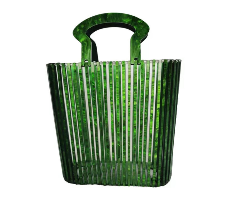 Emerald Lined Purse