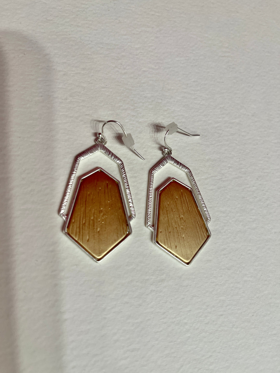Silver-Gold Earrings