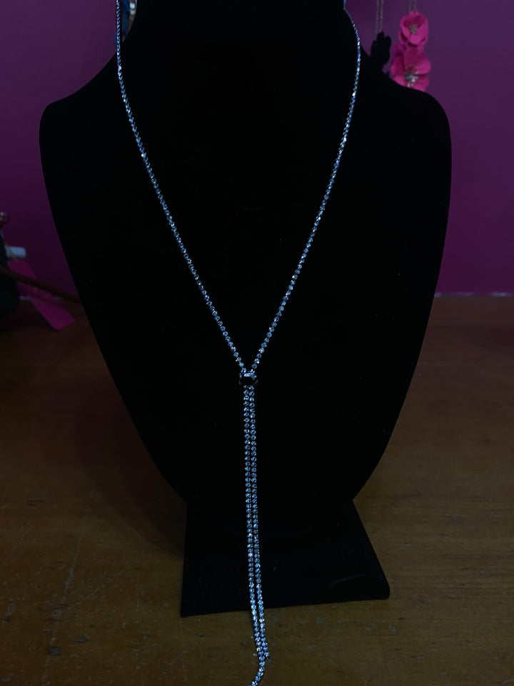 Black Adjustable Necklace