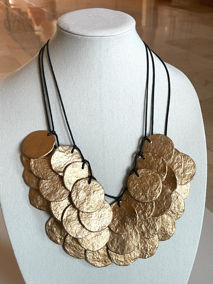 Gold Coined Necklace