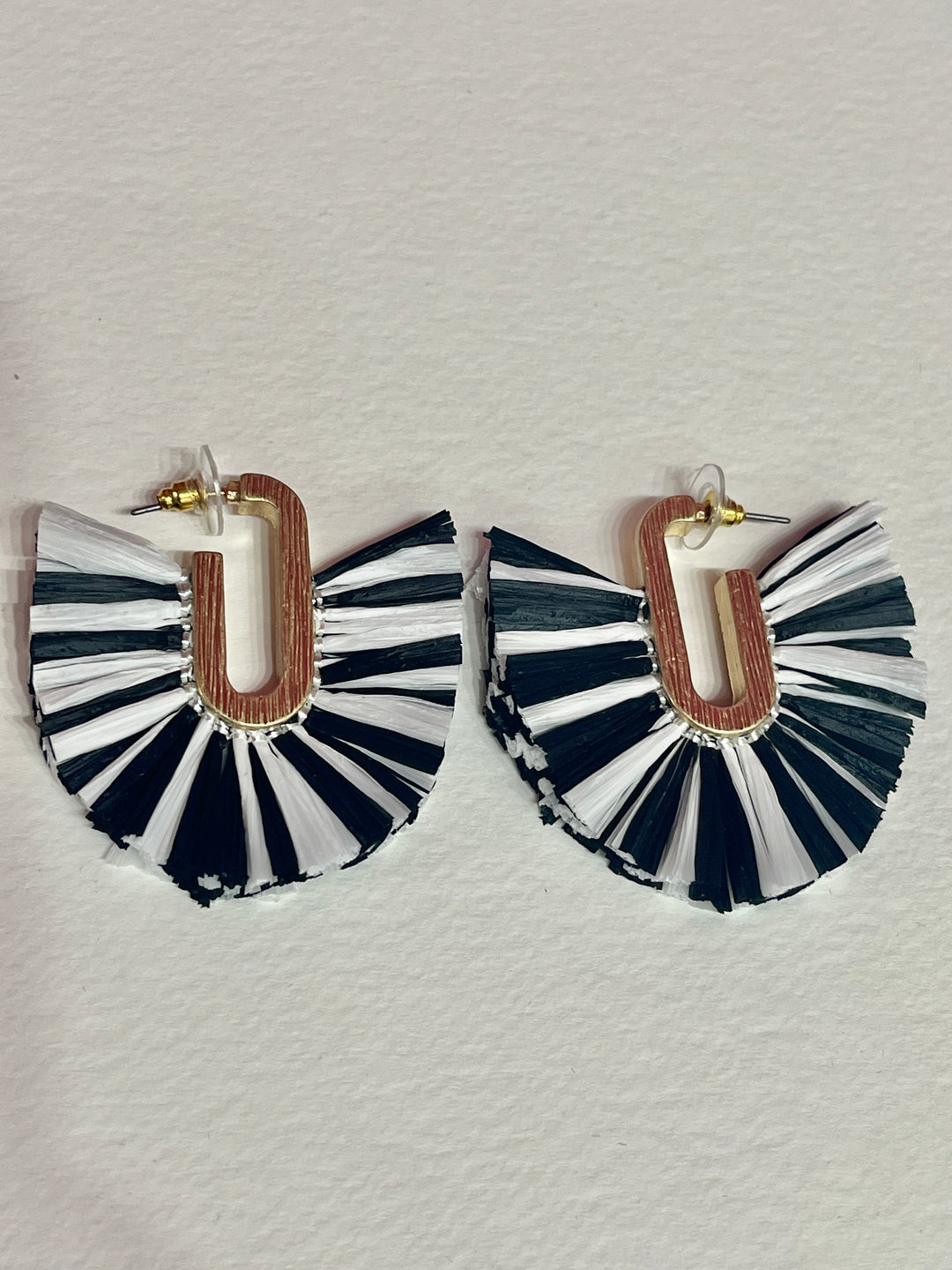 Zebra Pattern Earrings