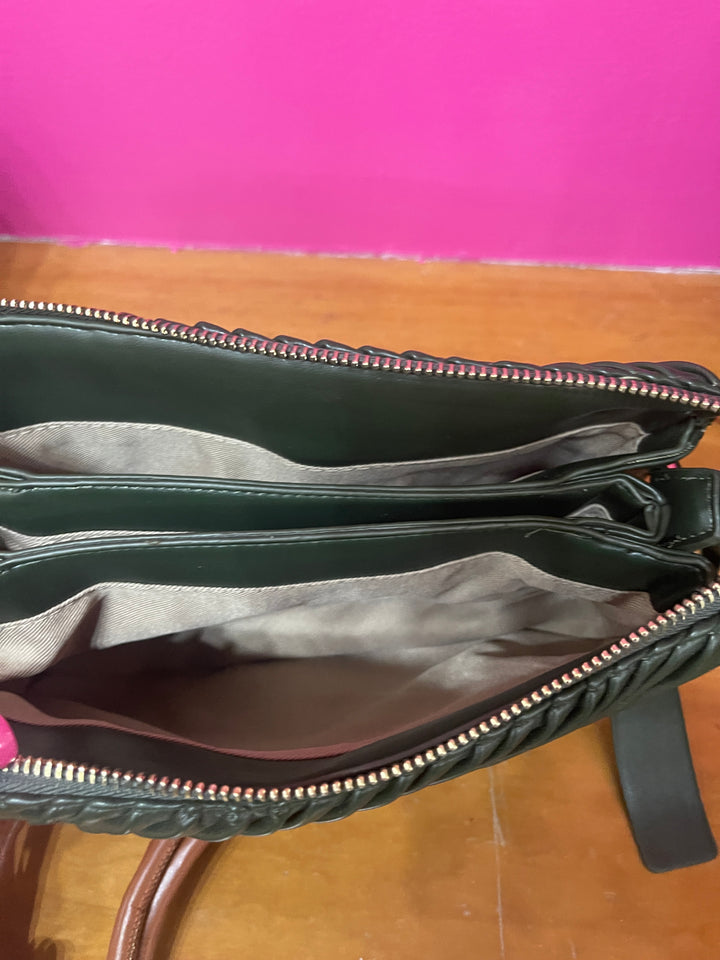 Dark Green Lined Bag
