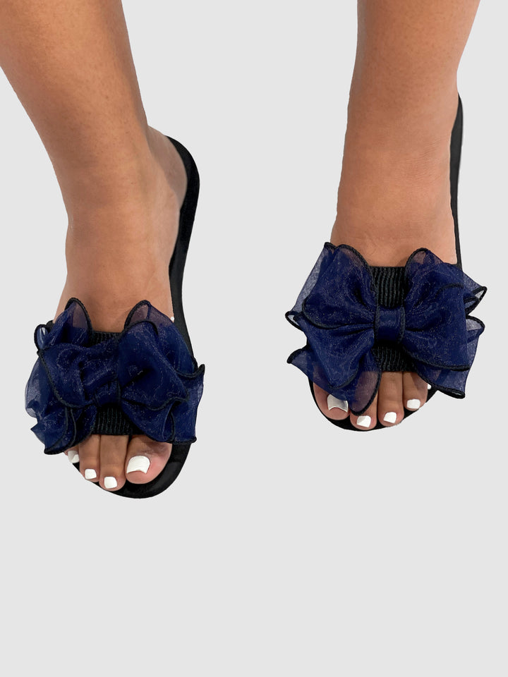 Sassyn Blue Summer Slippers